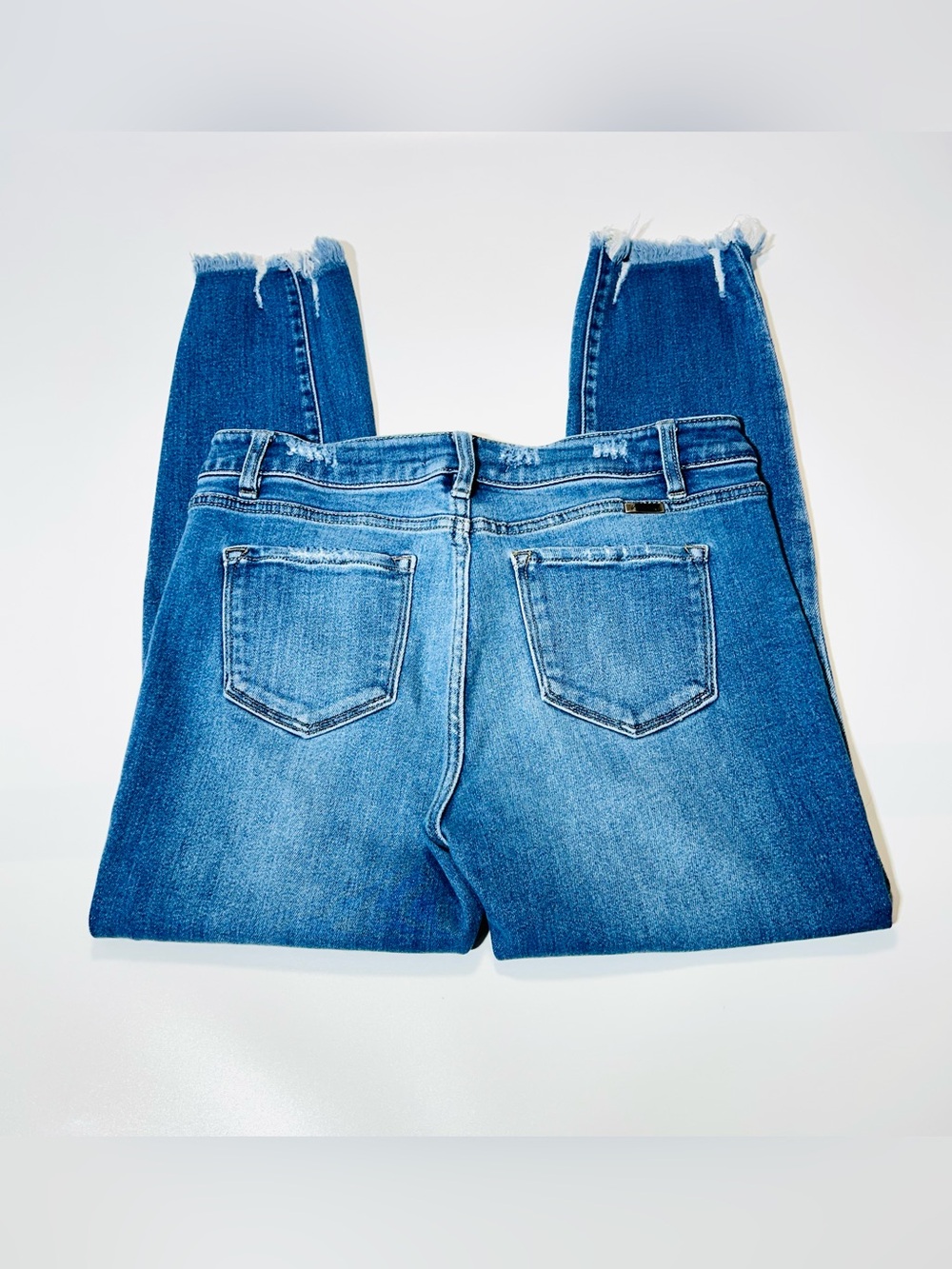 KanCan jeans High Rise Ankle Skinny jeans crop stretchy women size 31